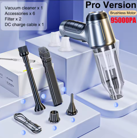 Aspiradora Portátil PRO 95,000Pa